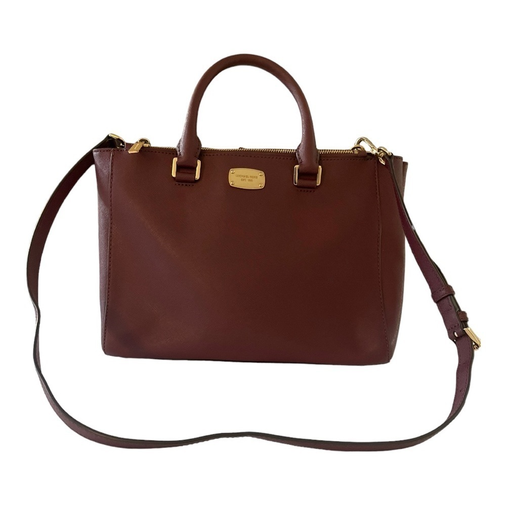 Michael Kors Two Way Merlot Convertible Handbag